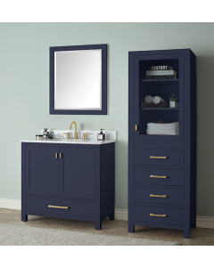 Avanity Modero (single) 36-Inch Navy Blue Vanity - MODERO-V36-NB
