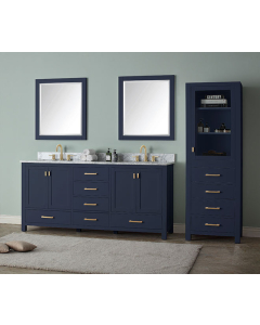 Avanity Modero (double) 72-Inch Navy Blue Vanity - MODERO-V72-NB