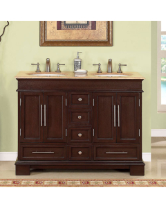 Petruchio (double) 48-Inch Transitional Bathroom Vanity 