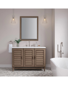 James Martin Portland (single) 48-Inch Whitewashed Walnut Vanity - 620-V48-M-WW