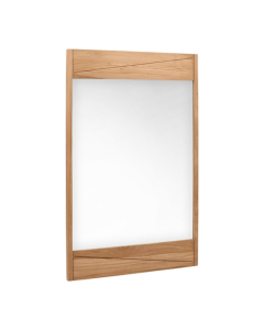 Avanity Teak 24.2-Inch Natural Teak Modern Bathroom Mirror