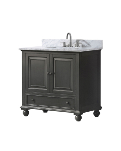 Avanity Thompson (single) 36-Inch Charcoal Glaze Vanity - THOMPSON-V36-CL