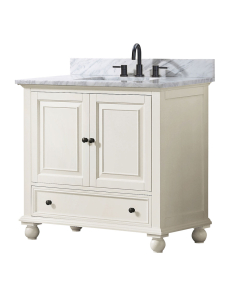 Avanity Thompson (single) 36-Inch French White Vanity - THOMPSON-V36-FW
