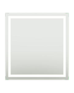 Wyndham Carlton 34-Inch Frameless LED Lighted Bathroom Mirror with Dimmer/Defogger