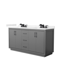 White Cultured Marble, 1-Hole