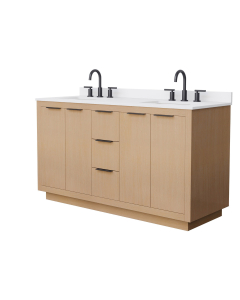 White Cultured Marble, 3-Hole
