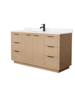 Carrara Cultured Marble, 1-Hole