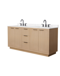 Carrara Cultured Marble, 3-Hole