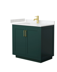 Carrara Cultured Marble, 1-Hole