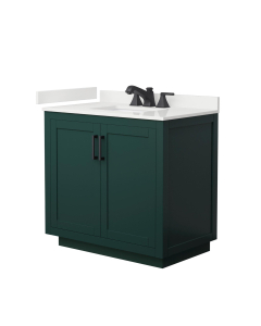 Carrara Cultured Marble, 1-Hole