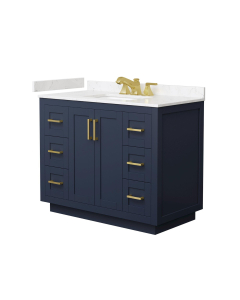 Carrara Cultured Marble, 3-Hole