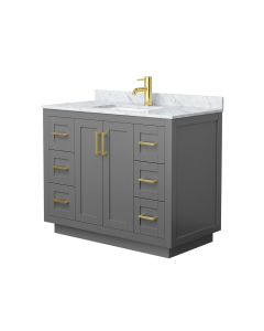Carrara Marble, 1-Hole