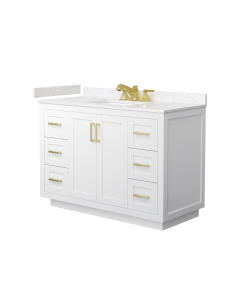 Carrara Cultured Marble, 3-Hole