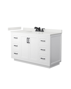 Carrara Cultured Marble, 1-Hole