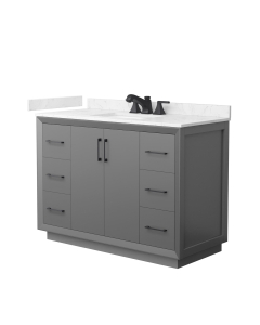 White Cultured Marble, 3-Hole