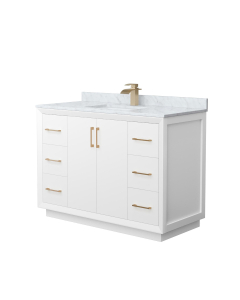 Carrara Marble, 1-Hole