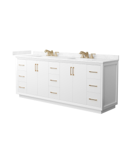 Carrara Cultured Marble, 3- Hole