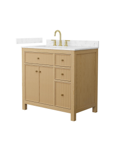 Carrara Cultured Marble, 3-Hole