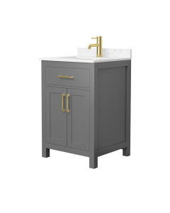 Carrara Cultured Marble, 1-Hole