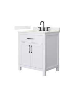 Carrara Cultured Marble, 1-Hole