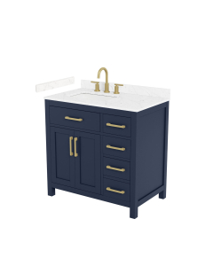 Carrara Cultured Marble, 3-Hole