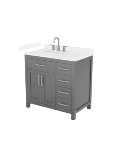 Carrara Cultured Marble, 3-Hole