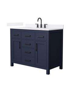 Carrara Cultured Marble, 1-Hole