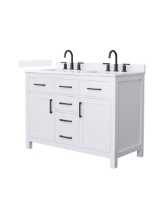Carrara Cultured Marble, 1-Hole