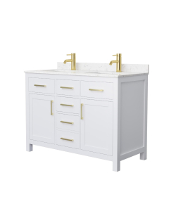 Carrara Cultured Marble, 1-Hole