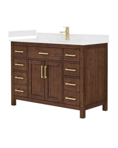 Carrara Cultured Marble, 1-Hole