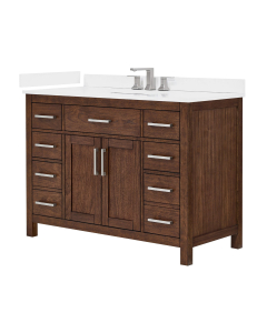 White Cultured Marble, 3-Hole