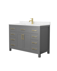 Carrara Cultured Marble, 1-Hole
