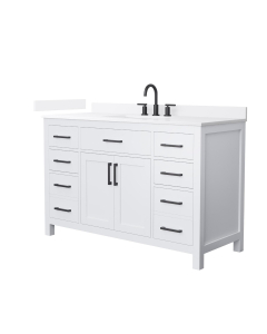 Carrara Cultured Marble, 1-Hole