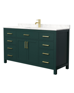 Carrara Cultured Marble, 1-Hole