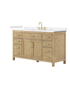 Carrara Cultured Marble, 3-Hole