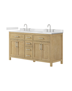 White Cultured Marble, 3-Hole