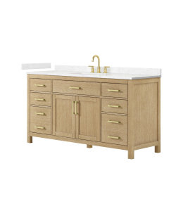 Carrara Cultured Marble, 3-Hole