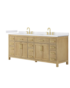 White Cultured Marble, 3-Hole
