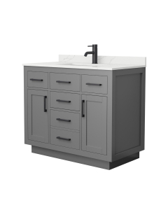 Carrara Cultured Marble, 3-Hole