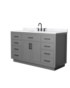 Carrara Cultured Marble, 3-Hole