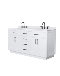 Carrara Cultured Marble, 1-Hole