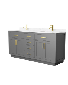Carrara Cultured Marble, 1-Hole
