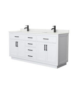 White Cultured Marble, 3-Hole