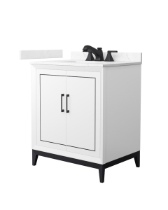 Carrara Cultured Marble, 3-Hole