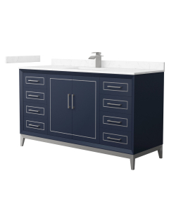 Carrara Cultured Marble, 1-Hole