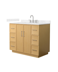 Carrara Cultured Marble, 3-Hole
