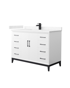 Carrara Cultured Marble, 1-Hole