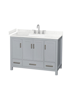 Carrara Cultured Marble, 3-Hole