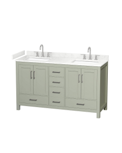 Carrara Cultured Marble, 3-Hole