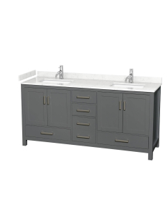 Carrara Cultured Marble, 1-Hole
